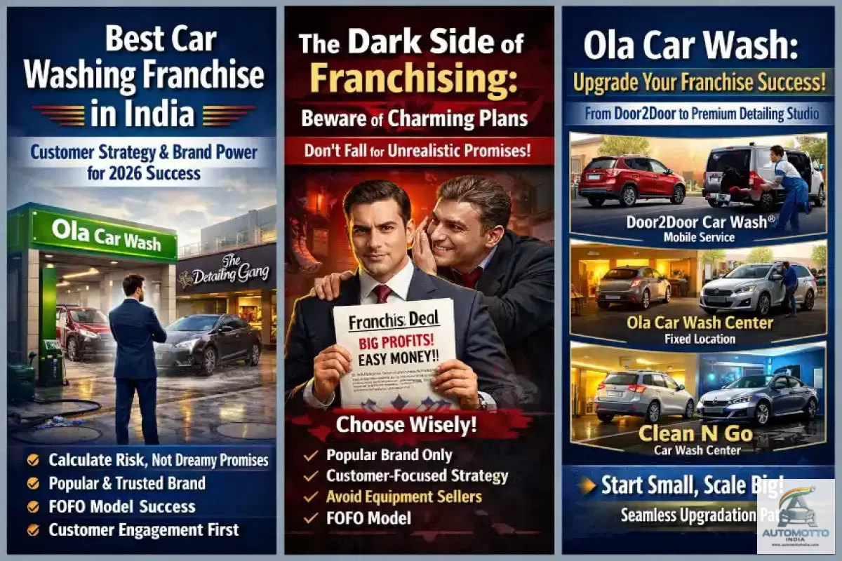 car washing franchise business in India