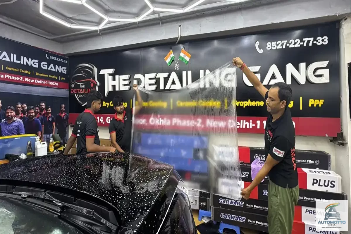 Installing PPF on Mahindra XUV700 AX7