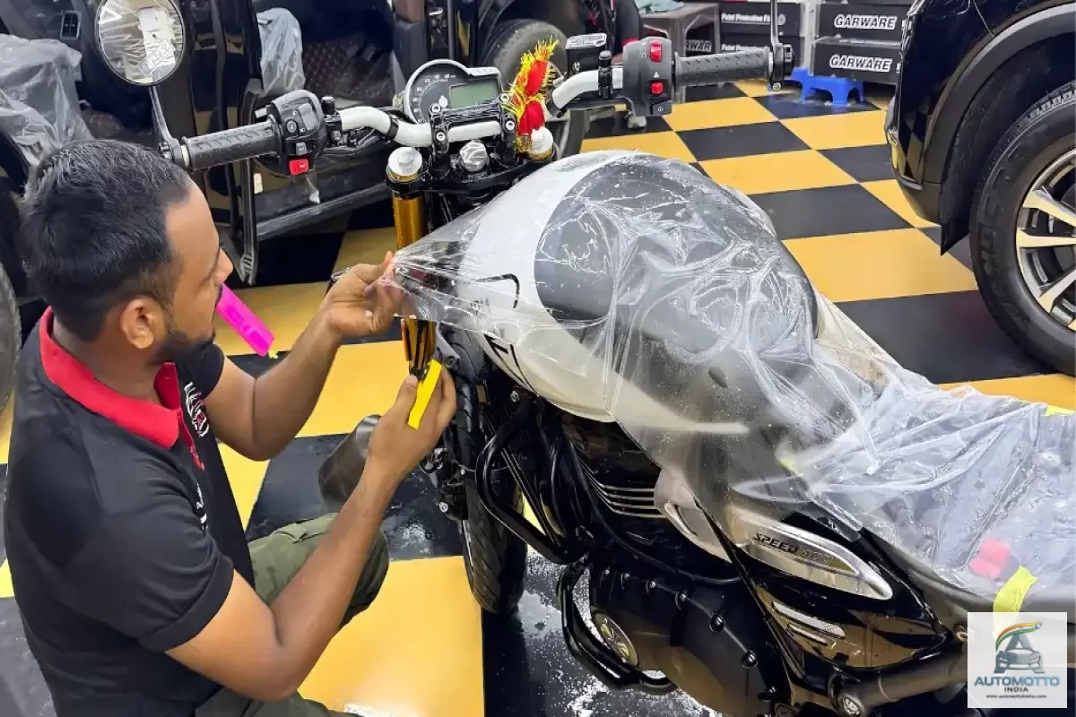 car paint protection film installation