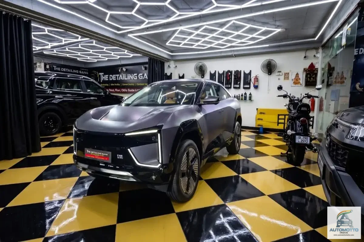 Mahindra BE 6 Sporteq professional car detailing and ppf installation