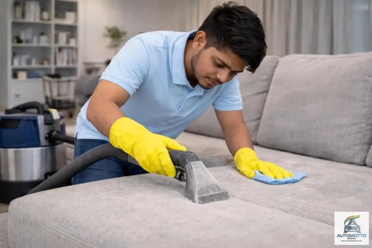 Sofa Dry Cleaning at Home